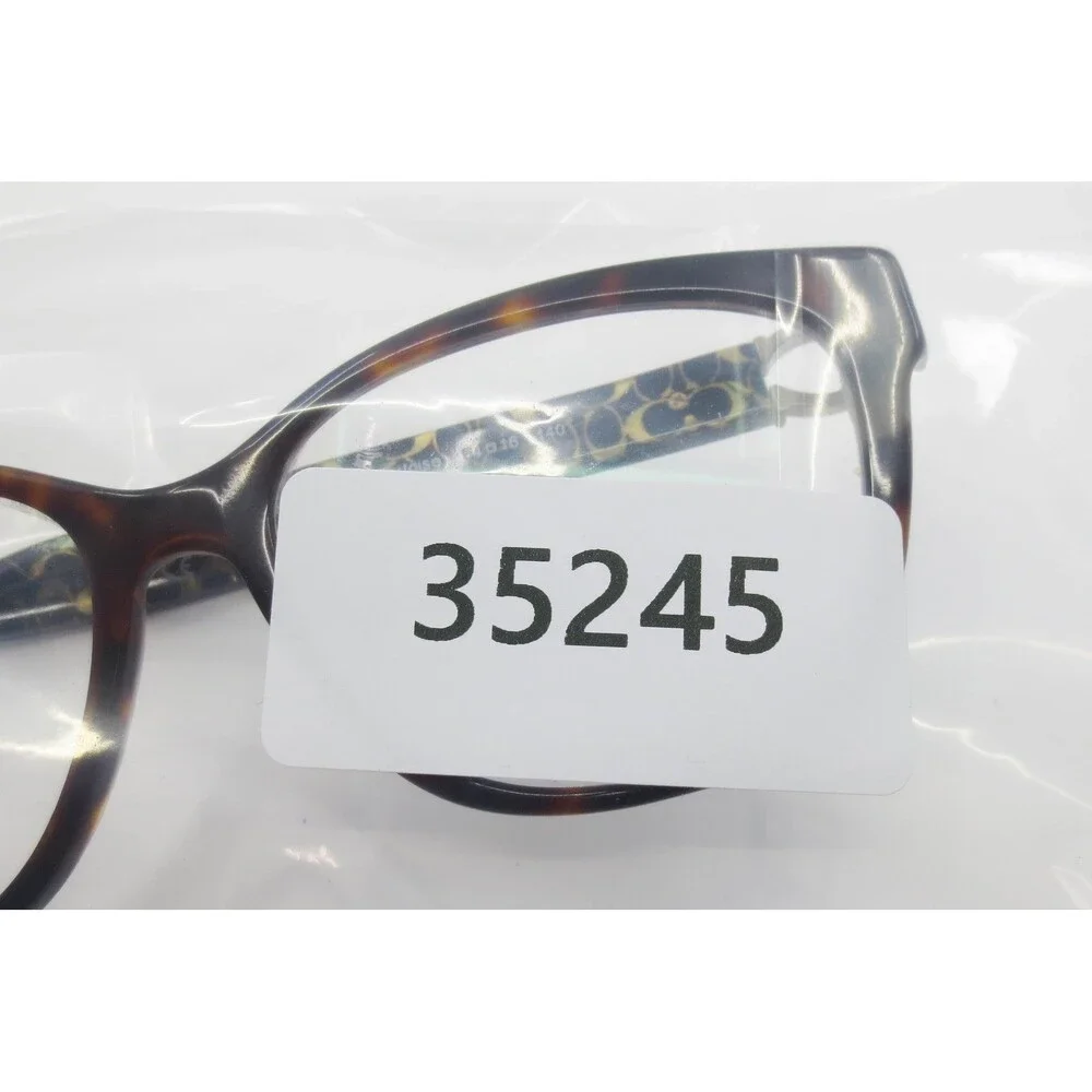 Coach HC6120 5507 Dark Tortoise Cat Eye Eyeglasses Frames 54-16-140 Womens